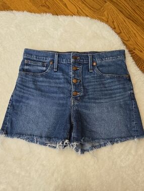 Madewell High Rise Denim Shorts, Womens Size 30